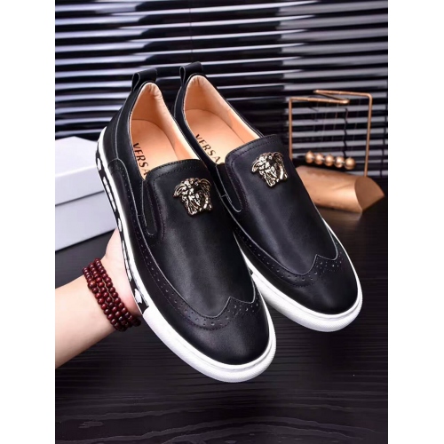 Replica Versace Casual Shoes For Men #329490 $84.50 USD for Wholesale