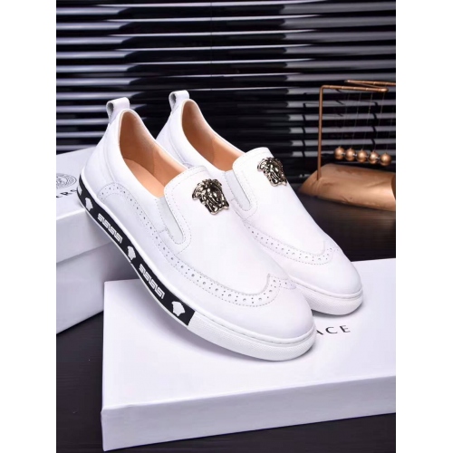 Replica Versace Casual Shoes For Men #329491 $84.50 USD for Wholesale