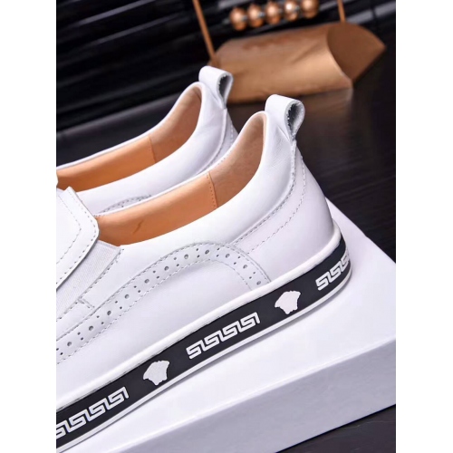 Replica Versace Casual Shoes For Men #329491 $84.50 USD for Wholesale