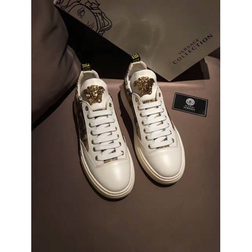 Replica Versace Casual Shoes For Men #329493 $80.80 USD for Wholesale