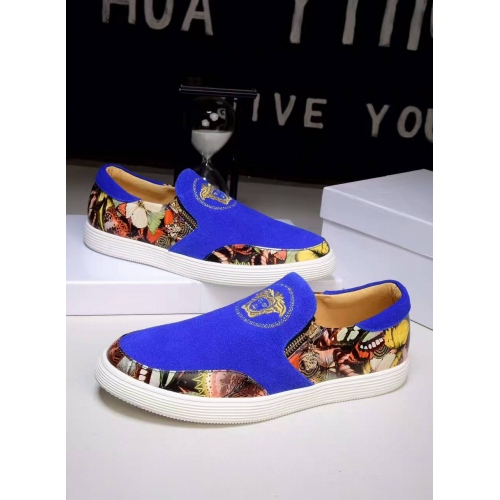 Replica Versace Casual Shoes For Men #329498 $80.80 USD for Wholesale