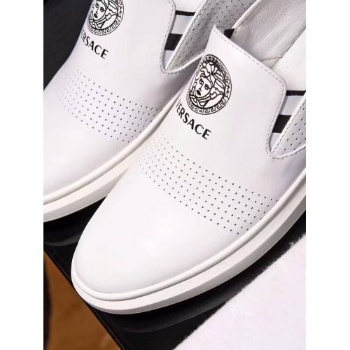 Replica Versace Casual Shoes For Men #329501 $80.80 USD for Wholesale