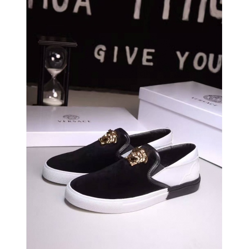 Replica Versace Casual Shoes For Men #329507 $80.80 USD for Wholesale