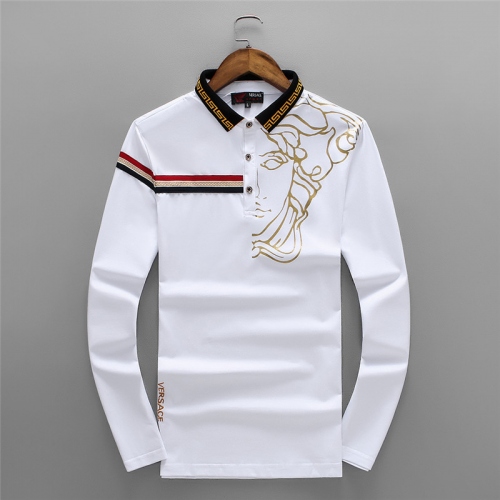 Versace T-Shirts Long Sleeved For Men #333255 $33.80 USD, Wholesale Replica Versace T-Shirts