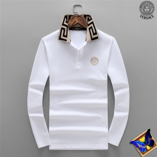 Versace T-Shirts Long Sleeved For Men #333256 $33.80 USD, Wholesale Replica Versace T-Shirts