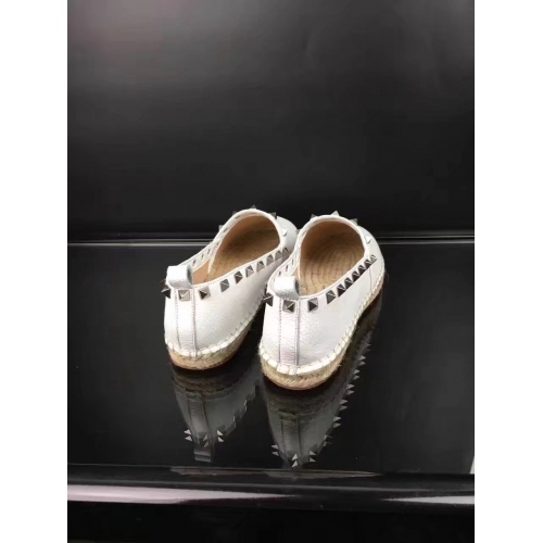 Replica Valentino Flat Shoes For Women #336529 $75.00 USD for Wholesale