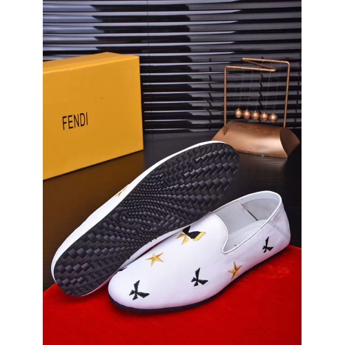 Fendi Casual Shoes For Men #340230 $85.00 USD, Wholesale Replica Fendi Casual Shoes