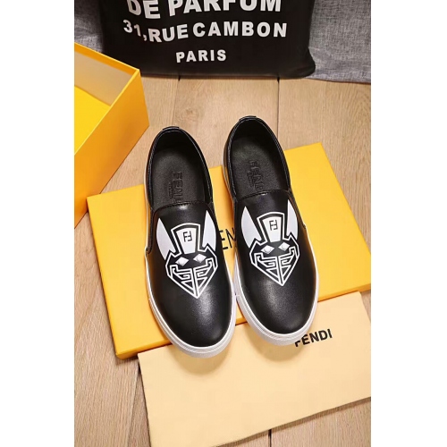 Replica Fendi Casual Shoes For Men #340244 $80.00 USD for Wholesale