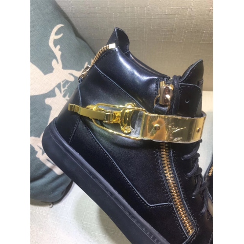 Replica Giuseppe Zanotti GZ High Tops Shoes For Women #341607 $111.50 USD for Wholesale