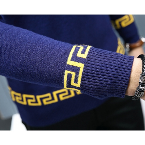 Replica Versace Sweaters Long Sleeved For Men #343350 $44.00 USD for Wholesale