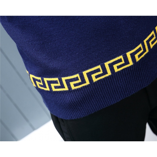 Replica Versace Sweaters Long Sleeved For Men #343350 $44.00 USD for Wholesale