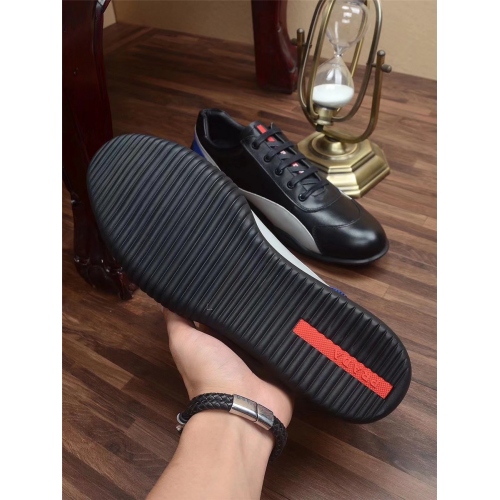 Replica Prada Casual Shoes For Men #345100 $95.00 USD for Wholesale