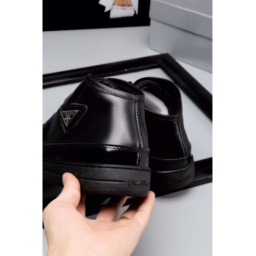 Replica Prada High Tops  Shoes For Men #345657 $88.00 USD for Wholesale