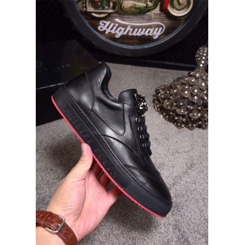 Replica Philipp Plein PP Casual Shoes For Men #346520 $85.00 USD for Wholesale