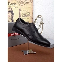 $92.00 USD Prada Leather Shoes For Men #339118