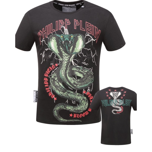 Philipp Plein PP T-Shirts Short Sleeved For Men #351277 $28.90 USD, Wholesale Replica Philipp Plein PP T-Shirts