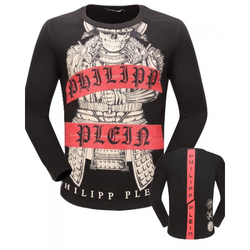 Philipp Plein PP T-Shirts Long Sleeved For Men #351288 $34.00 USD, Wholesale Replica Philipp Plein PP T-Shirts