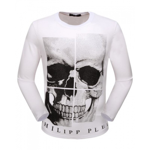 Philipp Plein PP T-Shirts Long Sleeved For Men #351290 $34.00 USD, Wholesale Replica Philipp Plein PP T-Shirts