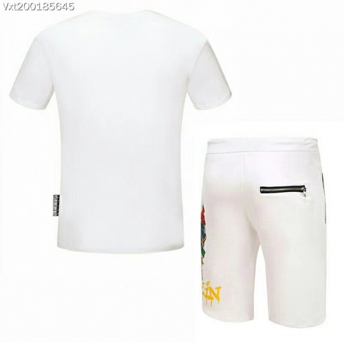 Replica Philipp Plein PP Tracksuits Short Sleeved For Men #351937 $52.00 USD for Wholesale