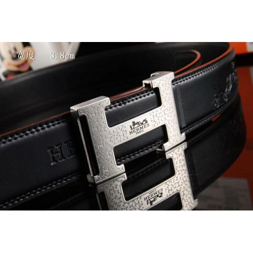 Replica Hermes AAA Quality Belts In Brown #353017 $60.00 USD for Wholesale