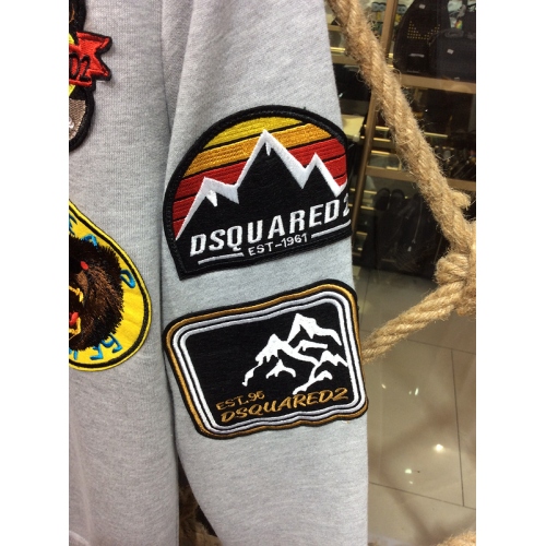 Replica Dsquared Hoodies Long Sleeved For Men #354733 $37.90 USD for Wholesale
