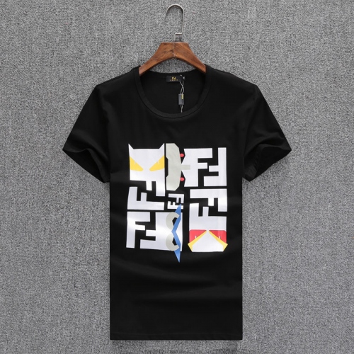 Fendi T-Shirts Short Sleeved For Men #355252 $19.80 USD, Wholesale Replica Fendi T-Shirts