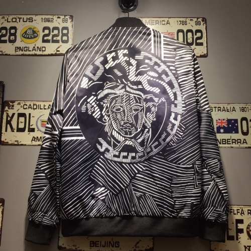 Replica Versace Jackets Long Sleeved For Men #355923 $56.00 USD for Wholesale