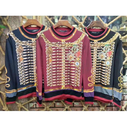 Replica Dolce & Gabbana D&G Hoodies Long Sleeved For Men #355954 $52.00 USD for Wholesale