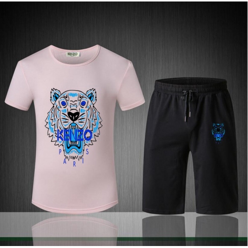 Kenzo Tracksuits Short Sleeved For Men #357268 $44.00 USD, Wholesale Replica Kenzo Tracksuits