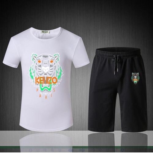 Kenzo Tracksuits Short Sleeved For Men #357276 $44.00 USD, Wholesale Replica Kenzo Tracksuits