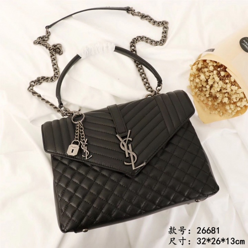 Yves Saint Laurent YSL AAA Quality Handbags #357782 $122.50 USD, Wholesale Replica Yves Saint Laurent AAA Handbags