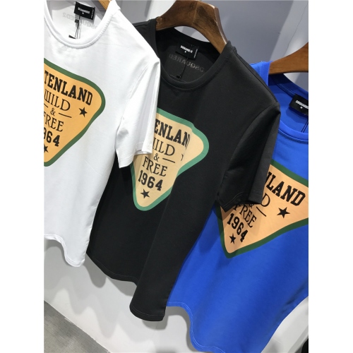 Replica Dsquared T-Shirts Short Sleeved For Men #358075 $24.50 USD for Wholesale