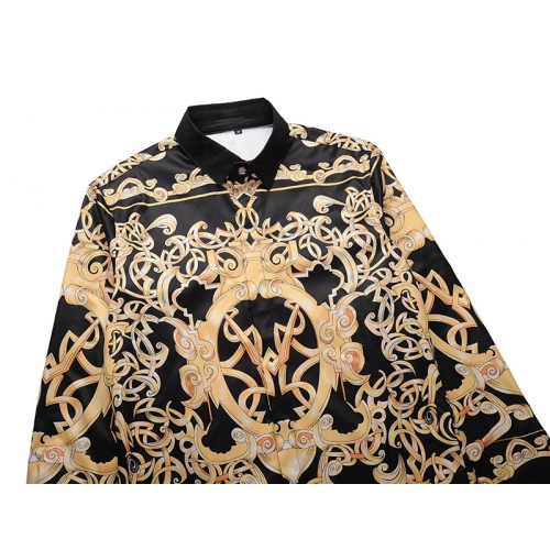 Replica Versace Shirts Long Sleeved For Men #358594 $37.90 USD for Wholesale