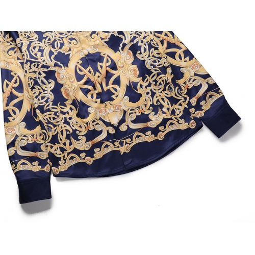 Replica Versace Shirts Long Sleeved For Men #358595 $37.90 USD for Wholesale