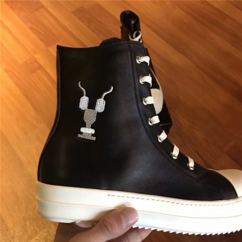 Replica Rick Owens Boot For Men #358822 $100.00 USD for Wholesale