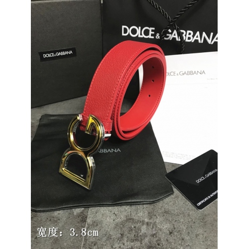 Replica Dolce & Gabbana D&G AAA Quality Belts #359254 $42.10 USD for Wholesale