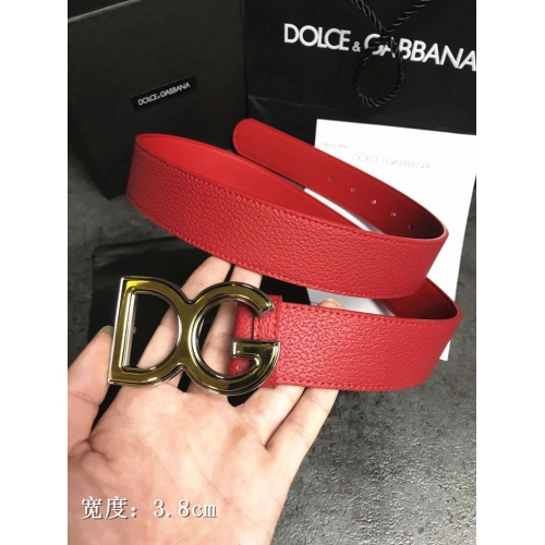 Replica Dolce & Gabbana D&G AAA Quality Belts #359254 $42.10 USD for Wholesale