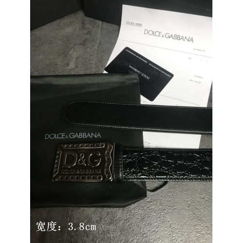 Replica Dolce & Gabbana D&G AAA Quality Belts #359263 $42.10 USD for Wholesale