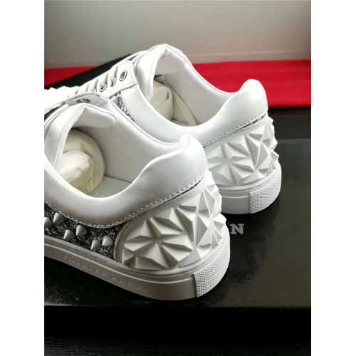 Replica Philipp Plein PP Casual Shoes For Men #360828 $92.00 USD for Wholesale