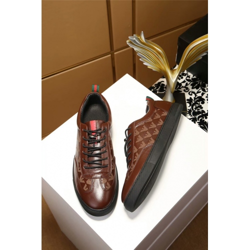 Replica Armani Casual Shoes For Men #362084 $85.00 USD for Wholesale