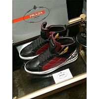 $92.00 USD Prada High Tops Shoes For Men #358925
