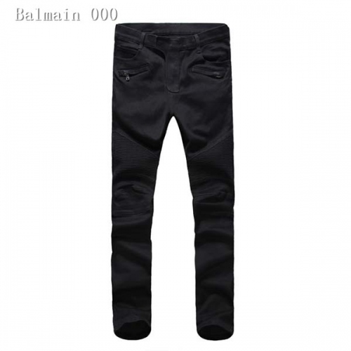 Replica Balmain Jeans For Men #364705 $64.00 USD for Wholesale