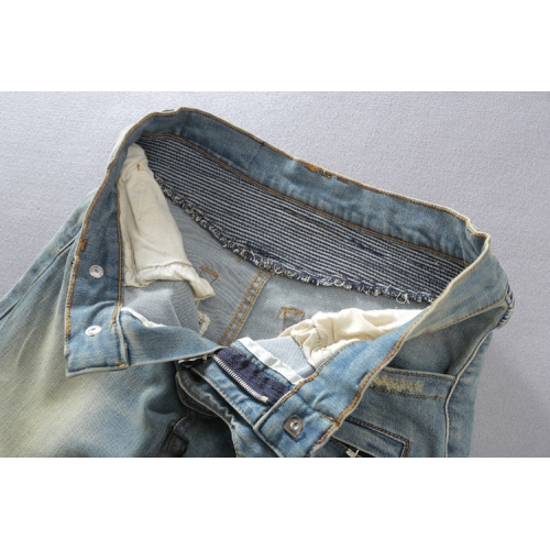 Replica Balmain Jeans For Men #364710 $64.00 USD for Wholesale