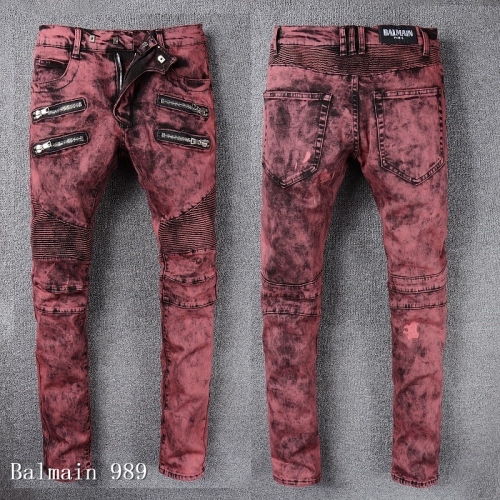 Balmain Jeans For Men #364719 $68.00 USD, Wholesale Replica Balmain Jeans