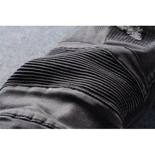 Replica Balmain Jeans For Men #364726 $68.00 USD for Wholesale