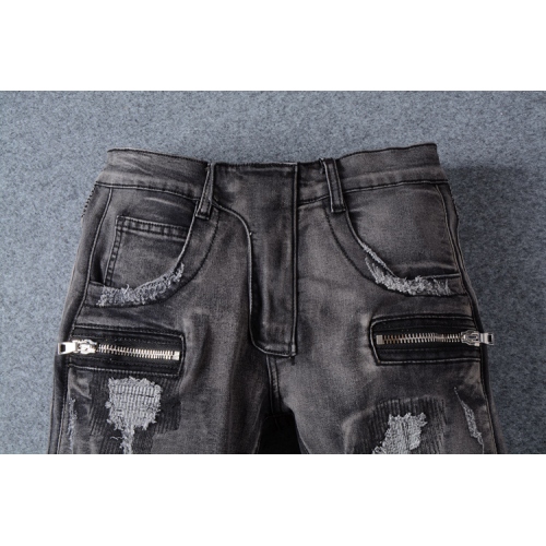 Replica Balmain Jeans For Men #364726 $68.00 USD for Wholesale