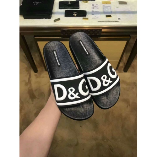 Dolce & Gabbana D&G Slippers For Men #365594