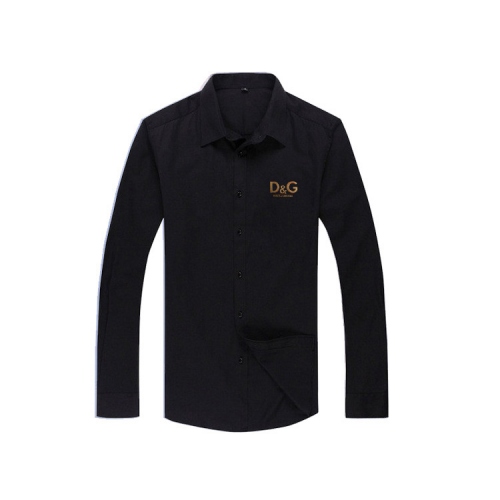 Dolce & Gabbana D&G Shirts Long Sleeved For Men #367502