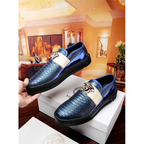Replica Versace Casual Shoes For Men #367546 $85.00 USD for Wholesale