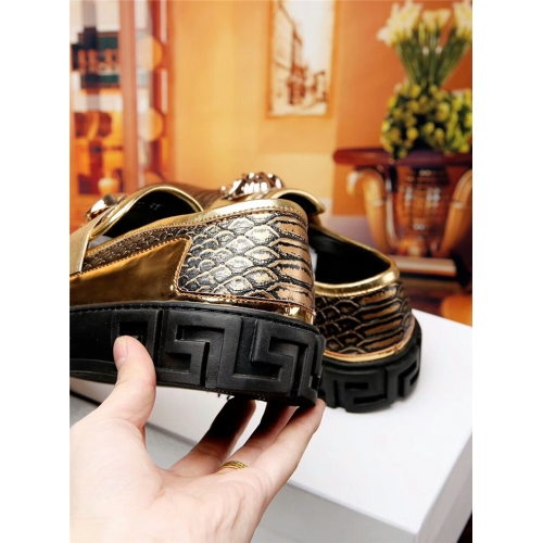 Replica Versace Casual Shoes For Men #367549 $85.00 USD for Wholesale